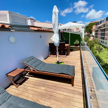 아파트 Unique By Myplaceforyou, In The Center Of With Views Over The And The Tagus River 리스본