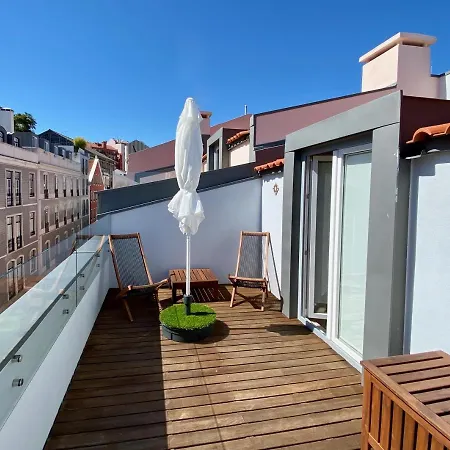 아파트 Unique By Myplaceforyou, In The Center Of With Views Over The And The Tagus River *