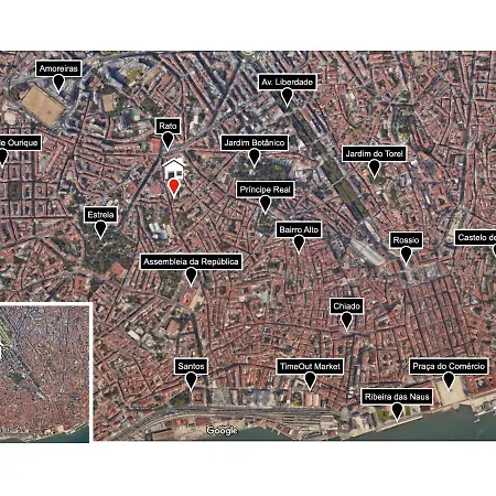 아파트 Unique By Myplaceforyou, In The Center Of With Views Over The And The Tagus River *
